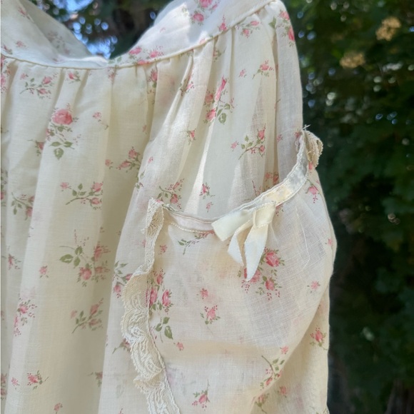 Gunne Sax Floral Cream Skirt / Tank Set Rare find - Picture 6 of 16